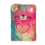 Caderno 1/4 Fofo Tie Dye Pelúcia