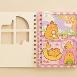 Mini Caderneta Para Anotações Capivara Papelaria Fofa