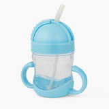 Copo De Transição Infantil Com Alças E Canudo De Silicone 250ml