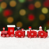 Enfeite De Natal Trenzinho MDF 19cm Decoração Casa