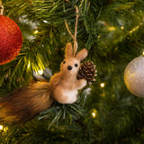 Anúncio Esquilo De Natal Enfeite Decoração De Árvore