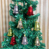 Enfeite Sino de Natal 6cm Com 2