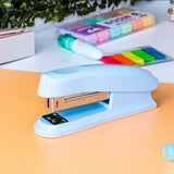 Kit Grampeador Médio Com Refil Pastel