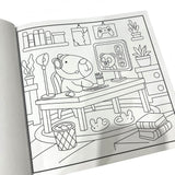 Livro de Colorir Cozy e Comfy Vibes