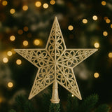 Anúncio Ponteira De Natal Estrela Enfeite Decoração de Árvore