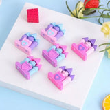 Borracha Escolar 3D Castelo de Princesa Papelaria Fofa
