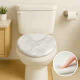 Assento Vaso Sanitário Oval Almofadado Com Tampa