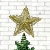 Anúncio Ponteira De Natal Estrela Enfeite Decoração de Árvore