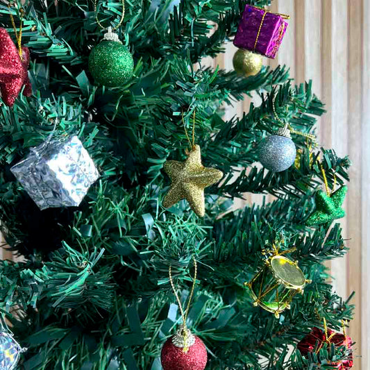 Enfeite De Natal Sortido Com 19