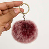 Chaveiro Fofo Pompom Luxo