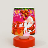 Mini Abajur De Natal Luminária Decoração