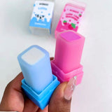 Borracha Divertida Caixa De Leite Acrilex