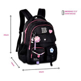 Mochila Escolar Rebecca Bonbon Love Black Clio