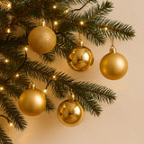 Bola Natal Nº4 Ouro Com 15