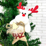 Enfeite de Natal Pingentes Decoração Papai Noel Bonecos Natalino