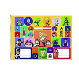 Caderno De Desenho E Cartografia Dragon Ball 60F Sd