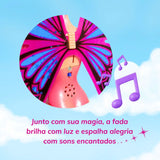 Boneca Fada Com Som e Luz Candy Fairy Ark Toys