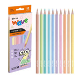 Lapis de Cor Wave Tons Pastel Com 10 Cores Summit