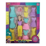 Boneca Fashion Go Girls Com Acessórios