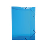 Pasta Plástica Aba 1/2 Ofício Azul Dello