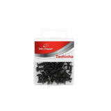 Alfinetes Tachinhas Pretas Para Quadro Mapa Com 40 Win Paper