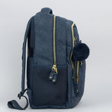 Mochila Escolar Rebecca Bonbon Jeans Denim Vintage Grande Original Coleção 2026 Clio