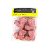 Enfeite De Natal Botinhas Glitter Com 4