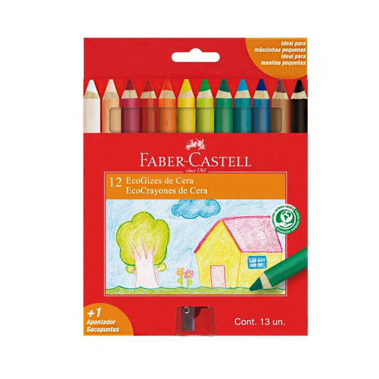 Lápis Giz de Cera Faber Castell