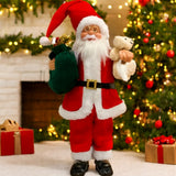 Enfeite De Natal Boneco Papai Noel Decoração Natalina 30cm