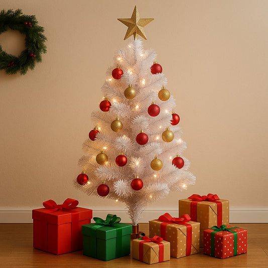 Árvore De Natal 1,20M Branca