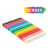 Massinha De Modelar Soft Com 12 Cores Acrilex