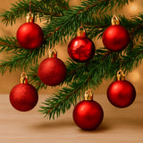 Bola Natal Nº4 Vermelha Com 15