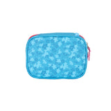 Estojo Box Escolar Stitch e Angel 36 Elásticos 100 Pens Original Disney Luxcel