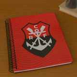 Caderno Universitário Grande Capa Dura Flamengo 10 Matérias