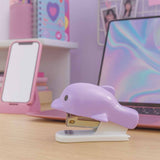 Mini Grampeador Golfinho Com Grampos