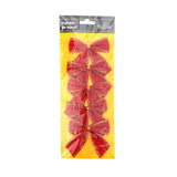 Laço de Natal Vermelho 9cm Com 5