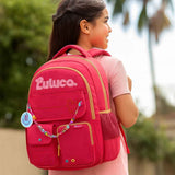 Mochila Escolar Luluca 3B Miçanga Original Clio