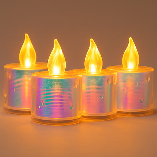 Anúncio Kit Vela De Led Furta-cor Com Bateria Para Decoração De Natal