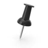 Alfinetes Tachinhas Pretas Para Quadro Mapa Com 40 Win Paper