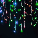 Anúncio Cascata De Natal 100/200/400 Leds Até 10 Metros Com 8 Funções 127v Decoração Festas