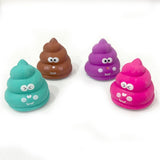 Apontador Com Depósito + Borracha Emoji Poop Brw