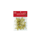 Enfeite de Natal Estrelinha Glitter Com 6