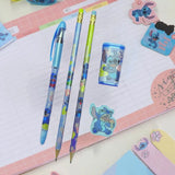 Kit Escolar Stitch Papelaria Fofa Com 5 Peças Molin