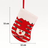 Enfeite de Natal Pendente Meia Decoração Para Árvore