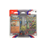 Pokémon Blister Quádruplo Escarlate E Violeta 25 Cartas Copag