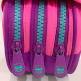 Estojo Triplo Escolar Luluca Oficial Coleção 2026 Clio