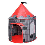 Barraca Infantil Menino Tenda Cabana Dobrável Castelo Torre