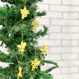 Enfeite De Natal Pendente Anjo Com 6