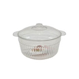 Saladeira De Acrílico Com Tampa 1 Litro