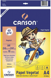 Bloco Vegetal A4 Com 10 Folhas Canson